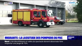 Migrants: les pompiers du Calaisis demandent plus de moyens