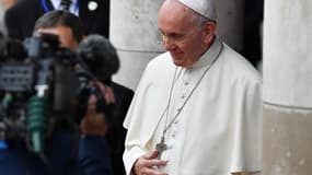 Le pape François ce samedi 25 août à Dublin.