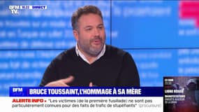 "J'ai eu un rejet de l'univers funéraire": pour Bruce Toussaint, "on pourrait faire mieux dans la prise en charge" des familles