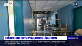 Hyères: le collège Gustave Roux fermé en raison d'une importance fuite d'eau