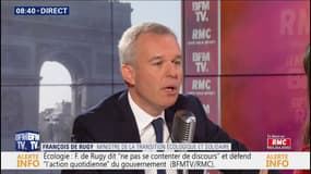 François de Rugy annonce qu'un référendum sur la question écologique pourrait avoir lieu d'ici 1 an