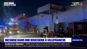 Villefranche-sur-Saône: un incendie se déclare dans une boucherie, une quarantaine de pompiers mobilisés