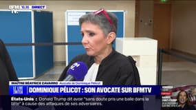 Mazan: "J'ai trouvé un homme tordu de douleur, vraiment souffrant", assure Béatrice Zavarro, avocate de Dominique Pélicot 