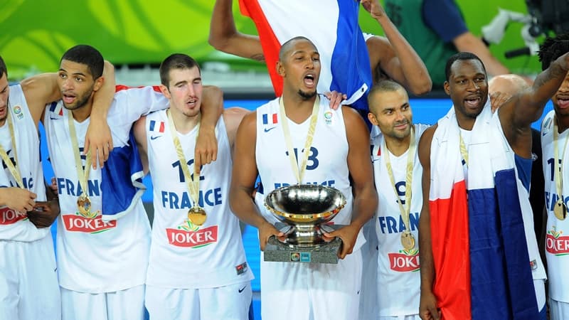 L'équipe de France championne d'Europe