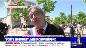 "C'est pauvre de dire que je suis fort en gueule": Jean-Luc Mélenchon répond à Marine Le Pen