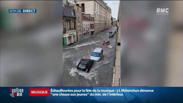 EN VIDÉO - Colère à Reims après la troisième inondation du centre-ville en deux semaines