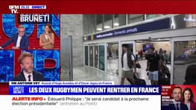 "La décision qui vient d'être rendue (...) les innocente": L'avocat d'Oscar Jegou et Hugo Auradou évoque l'autorisation donnée aux rugbymen mis en examen pour viol aggravé de rentrer en France