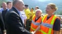 Gérard Collomb en visite à Palneca en Corse, le 5 août 2017
