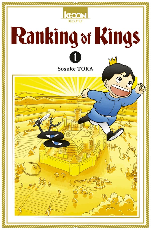 La couverture du manga "Ranking of Kings"