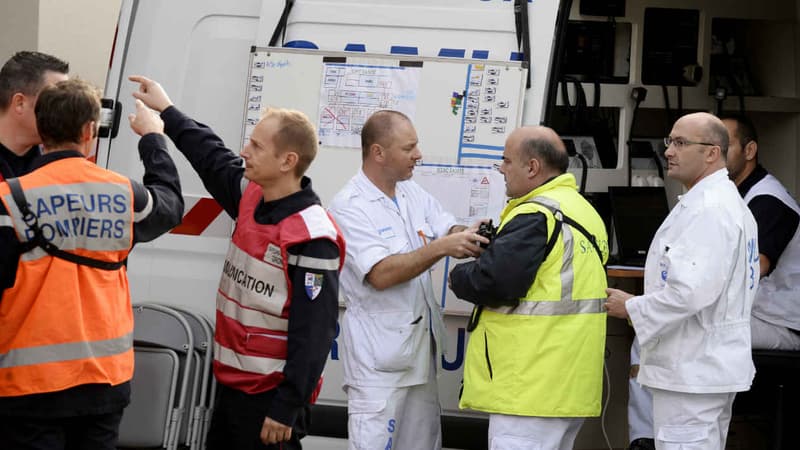 Secours suite à la collision à Puisseguin en Gironde - 23 octobre 2015