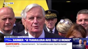 Nouveau gouvernement: Michel Barnier assure qu'il "travaillera avec tout le monde"