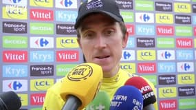 Geraint Thomas : "Je peux encore perdre le maillot jaune"