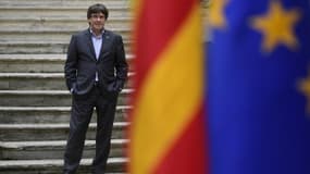 Le président séparatiste de la Catalogne, Carles Puigdemont le 30 septembre 2017.