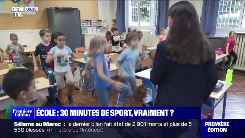 30 minutes de sport par jour dans les écoles: est-ce que la mesure du gouvernement est respectée?