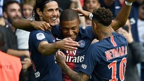 Cavani, Mbappé et Neymar