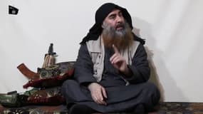 Abou Bakr al-Baghdadi dans une vidéo diffusée par Daesh en avril 2019