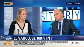 Le FN est en tête dans 43 départements: "un succès indéniable", selon Marion Maréchal-Le Pen