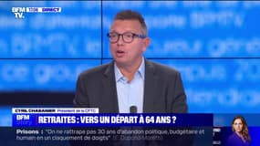 Réforme des retraites: "Ce qui bloque, c'est que sur le financement de cette réforme des retraites, on ne peut pas discuter", affirme le syndicaliste Cyril Chabanier (CFTC)