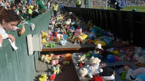 Les peluches des supporters du Betis