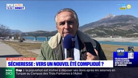 Sécheresse: vers un nouvel été compliqué au lac de Serre-Ponçon?