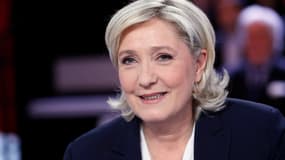 Marine Le Pen se place en tête des intentions de vote au premier tour. 