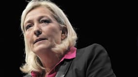 Marine Le Pen s'est imposée en 2012 comme un acteur incontournable de la vie politique française, même si elle n'est pas parvenue à briser le "plafond de verre" lui permettant d'aspirer au pouvoir, un objectif qu'elle revendique crânement./Photo prise le