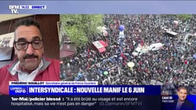Invitation d'Élisabeth Borne aux syndicats: "Il n'y a pas de gravier dans l'intersyndicale" affirme Frédéric Souillot (FO)