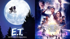 Affiches d'E.T. et de Ready Player One