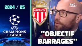 Ligue des champions : "Objectif barrages" pour l'AS Monaco
