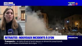 Lyon: de nouveaux incidents en marge d'une mobilisation contre la réforme des retraites