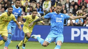 Dario Benedetto lors de Nantes-OM, le 17 août 2019