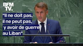 Le discours d'Emmanuel Macron à l'Assemblée générale des Nations unies en intégralité