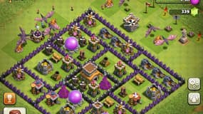 Clash of clans, un jeu de la société finlandaise Super Cell