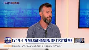 Bertrand Poulet, marathonien de l'extrême, était l'invité de Bonjour Lyon