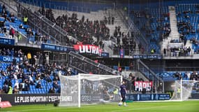 Des supporteurs du PSG au Havre, le 3 décembre 2023