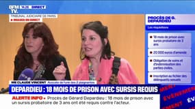 "Il y a un rapport de toute puissance de monsieur Depardieu sur ces femmes-là", déclare Carine Durrieu-Diebolt, avocate de l'une des plaignantes