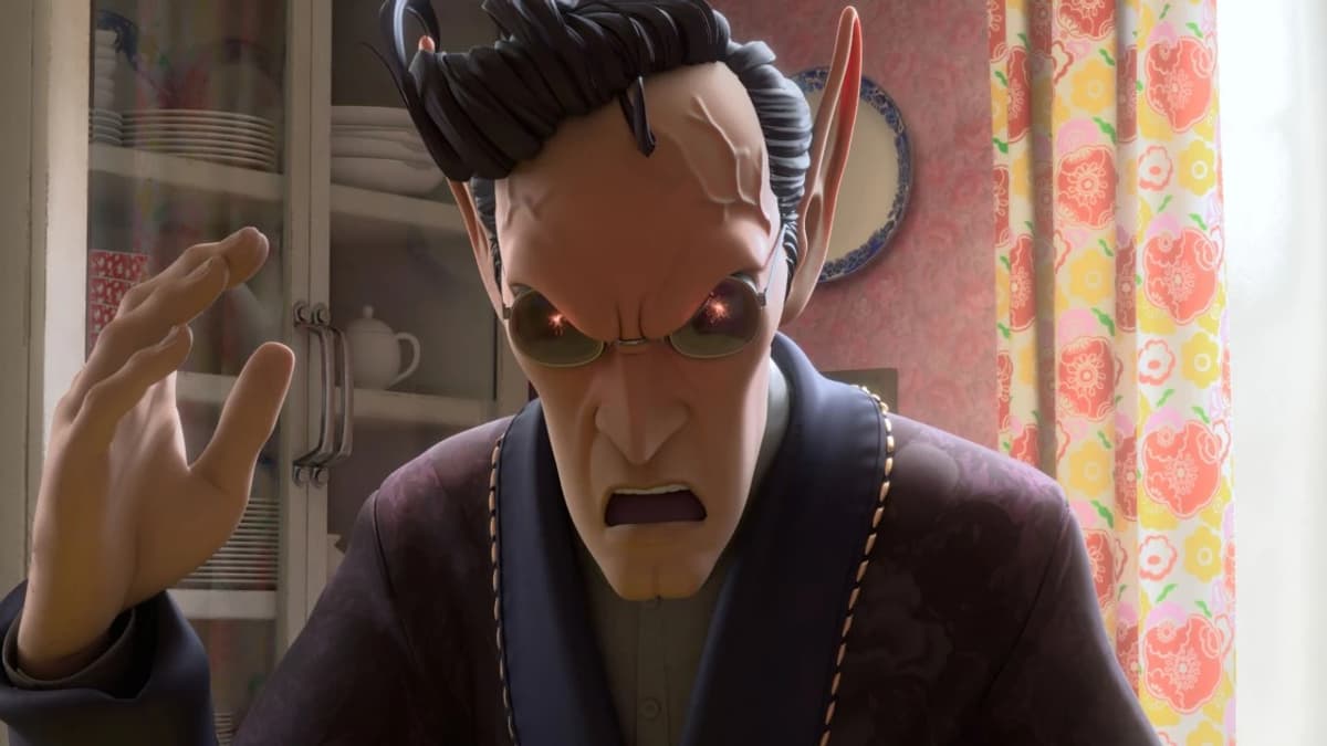 Une scène d'Aya et la Sorcière de Goro Miyazaki
