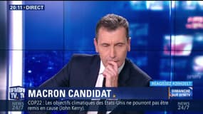 Présidentielle 2017: Emmanuel Macron se lance dans la course