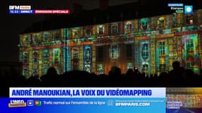 Exposition "Vincennes, château de lumières": André Manoukian, la voix du vidéomapping