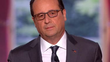 François Hollande lors de sa conférence de presse du 7 septembre 2015