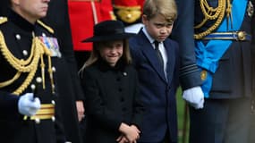 La princesse Charlotte aux funérailles de la reine Elizabeth, le 19 septembre 2022