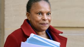 Christiane Taubira, la ministre de la Justice.