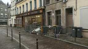 L'immeuble situé au Quesnoy (Nord) dans lequel a été retrouvé le bébé mort mardi 26 décembre. 