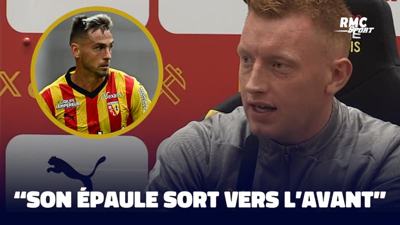 Lens : "Son épaule sort vers l'avant", Aguilar va être opéré