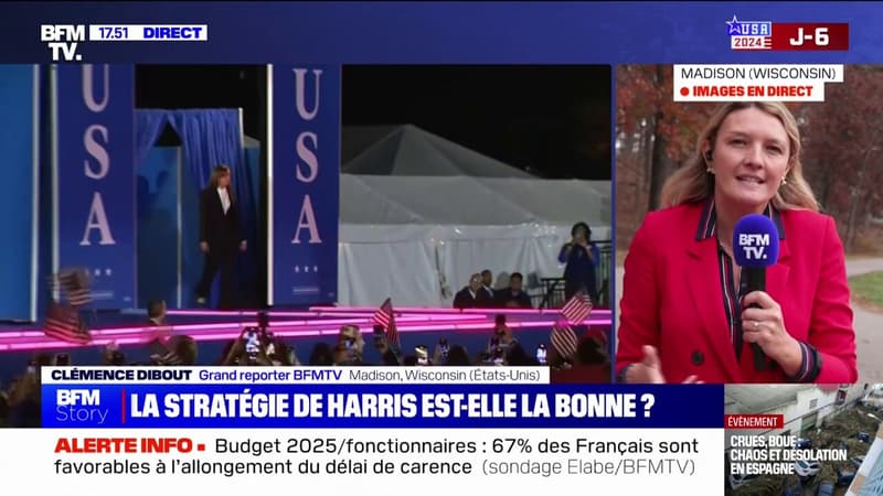 Élection américaine: Kamala Harris à la conquête des électeurs de Donald Trump