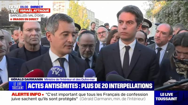 Actes antisémites en France: Gérald Darmanin évoque 