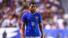 Rayan Cherki avec les Espoirs en juillet 2024