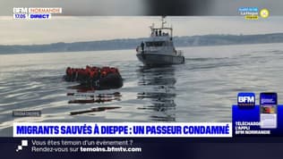 Migrants sauvés à Dieppe: un passeur condamné