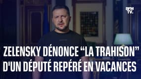  Volodymyr Zelensky dénonce “la trahison” d’un député ukrainien repéré en vacances aux Maldives  