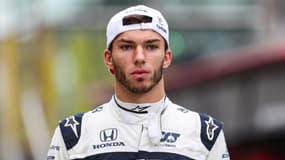 Pierre Gasly, à Istanbul le 10 octobre 2021